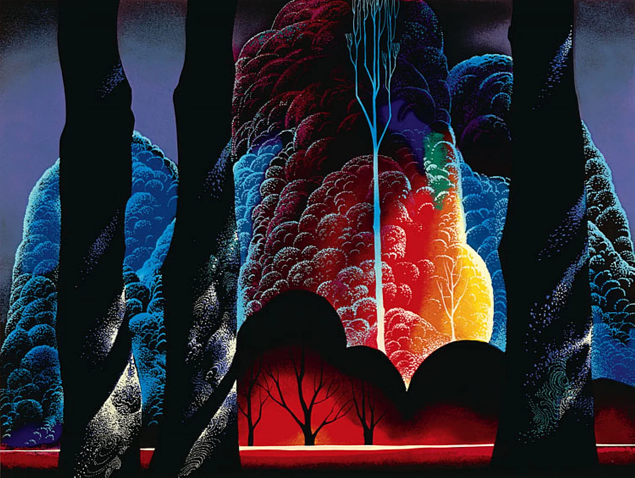 Eyvind Earle Forest Symphony 作品森のシンフォニー Forest Symphony